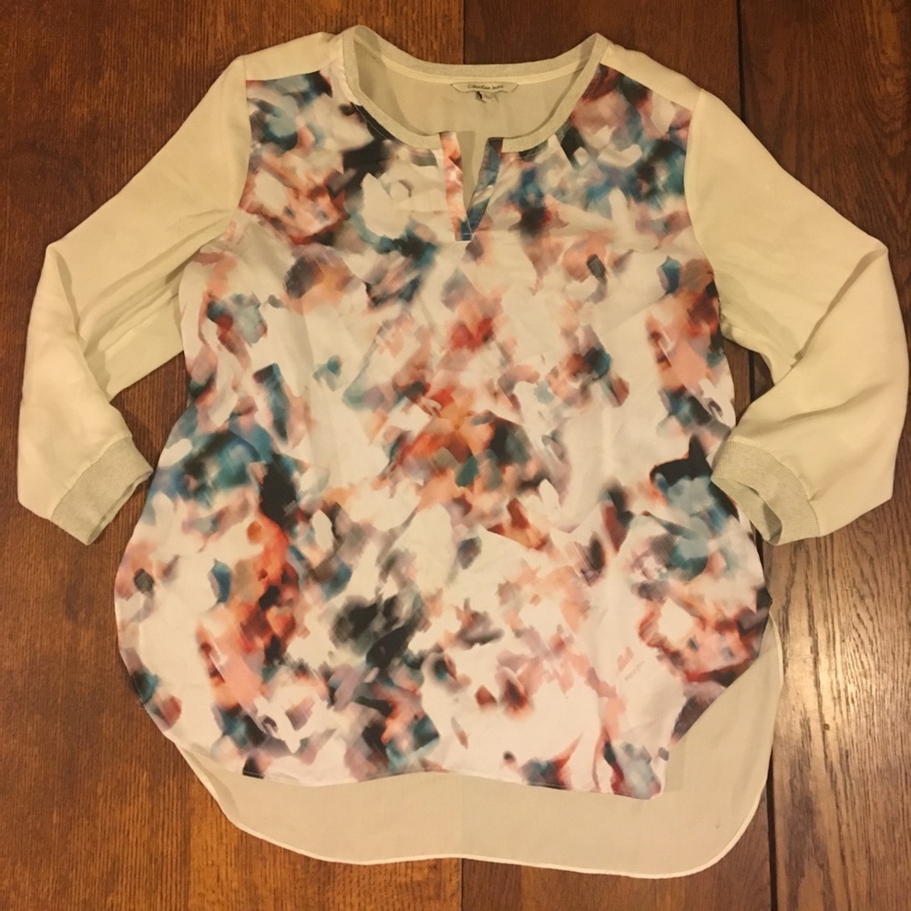 Calvin Klein Watercolor Top